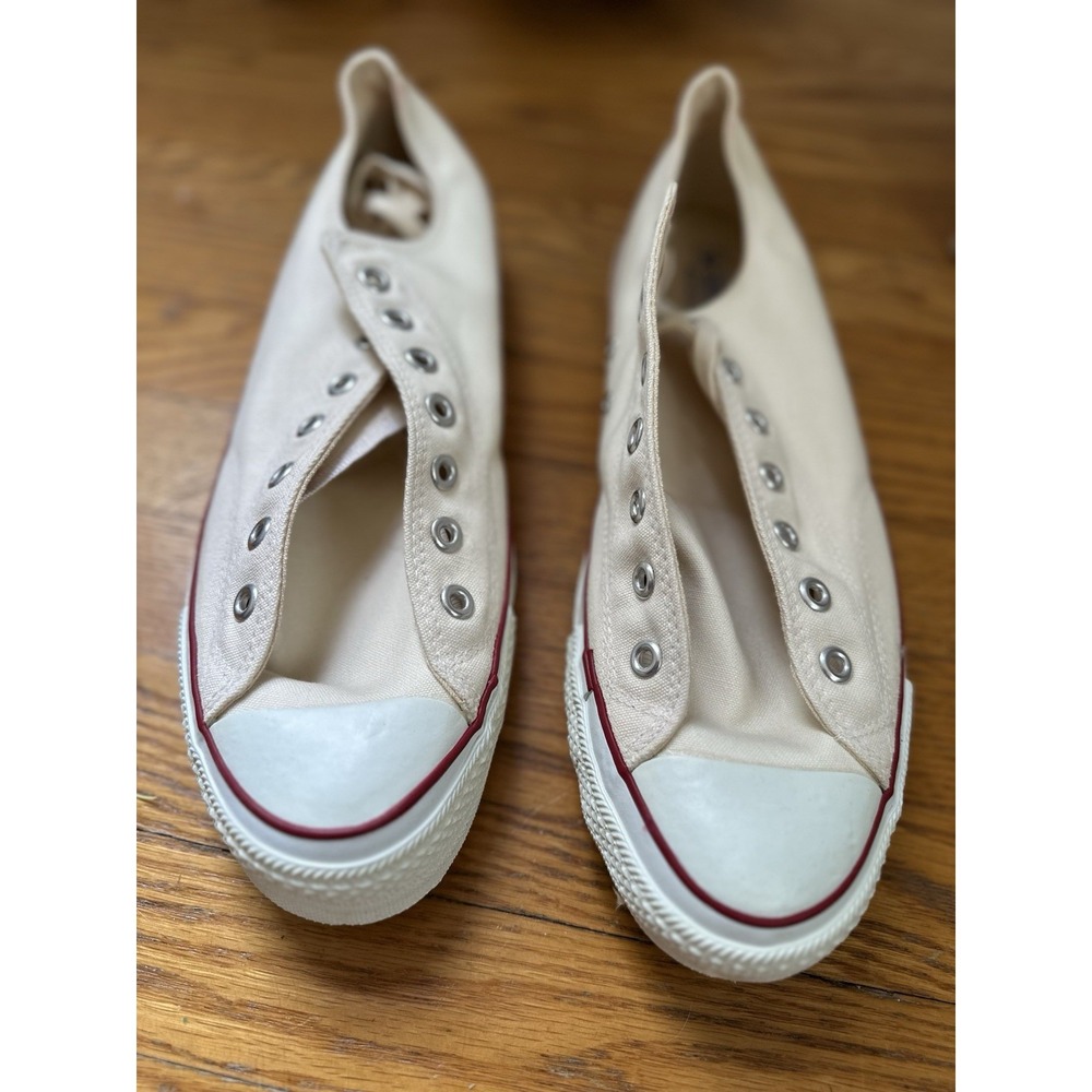 NWT Vintage Converse All stars USA Made 1978 Oxford Basketball White Canvas 13.5